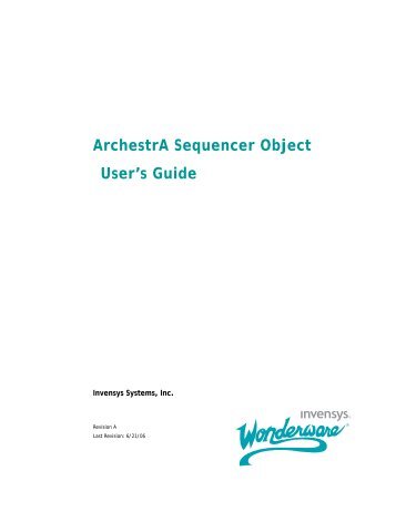 What is the Sequencer Object? - Platforma Internetowa ASTOR
