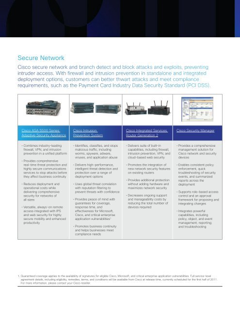 Cisco Security Brochure