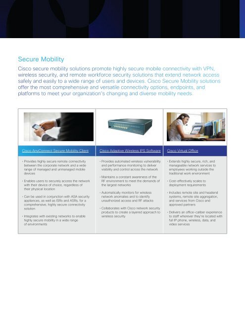 Cisco Security Brochure