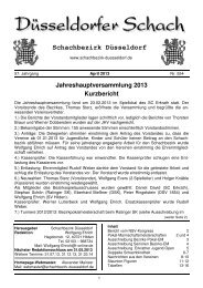 PDF - Schachbezirk DÃƒÂ¼sseldorf