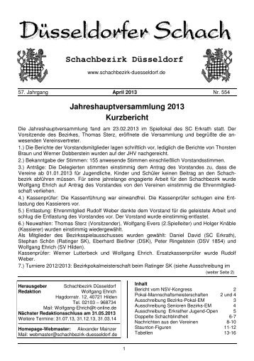 PDF - Schachbezirk DÃƒÂ¼sseldorf