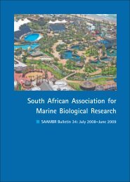 SAAMBR Bulletin 34 - uShaka Sea World