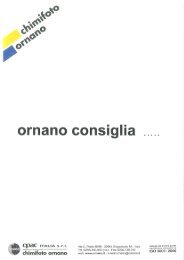 Ornano consiglia Bianco e Nero - Chimifoto Ornano