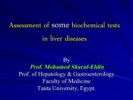 Assessment of some biochemical tests in liver diseases