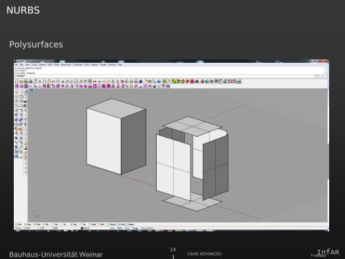 Rhino Grundlagen - InfAR - Bauhaus-UniversitÃ¤t Weimar