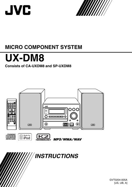 【VICTOR】micro componet MDsystem UX-QX1② micro component system ux-dm8 - JVC