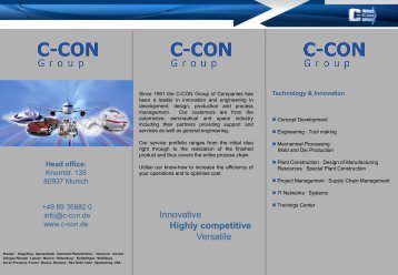 Highly competitive - C-Con Gmbh