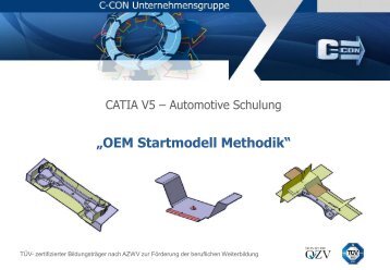 CATIA V5 â OEM Startmodell Methodik - C-Con GmbH