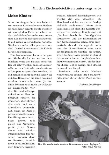 EinBlick Nr 53, Juni 2011 - Evangelische Kirchengemeinde Ittersbach