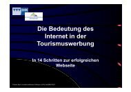 14 Schritte zur erfolgreichen Tourismuswebsite