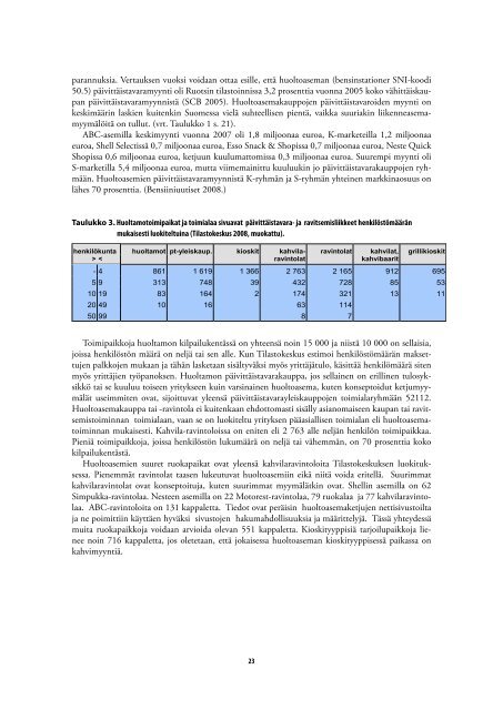 Autojen huollosta ihmisten huoltoon - Kuluttajatutkimuskeskus