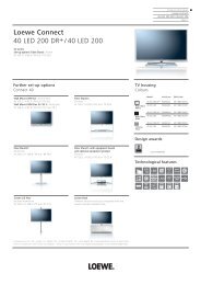 loewe connect 22 sl