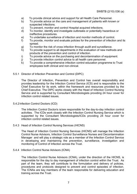 Trust Board Febuary 2010 - Sandwell & West Birmingham Hospitals