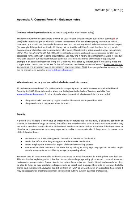 Trust Board Febuary 2010 - Sandwell & West Birmingham Hospitals