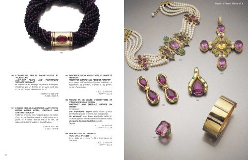 IMPORTANTS BIJOUX - MONTRES - Tajan