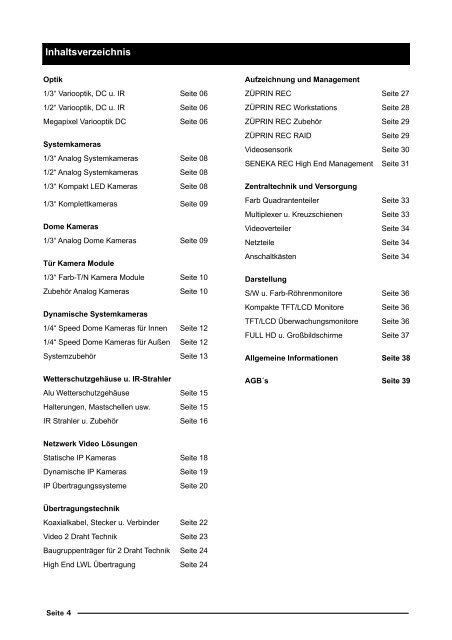 Produktkatalog Fernseh-Sicherheit 2013 (PDF 4,0MB) - Neuscheler