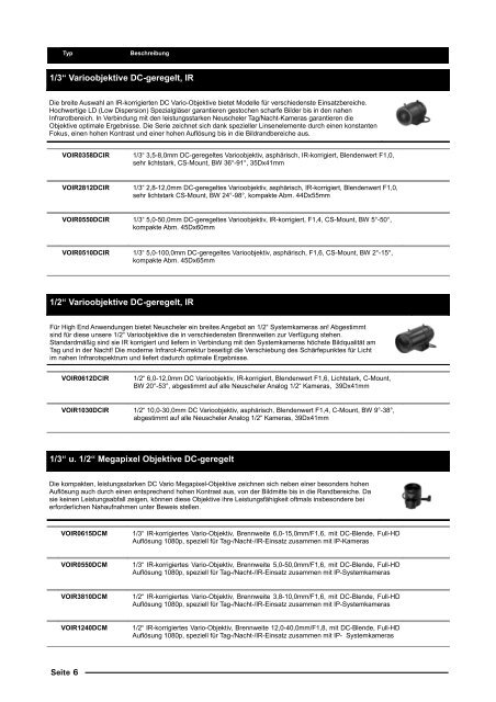 Produktkatalog Fernseh-Sicherheit 2013 (PDF 4,0MB) - Neuscheler