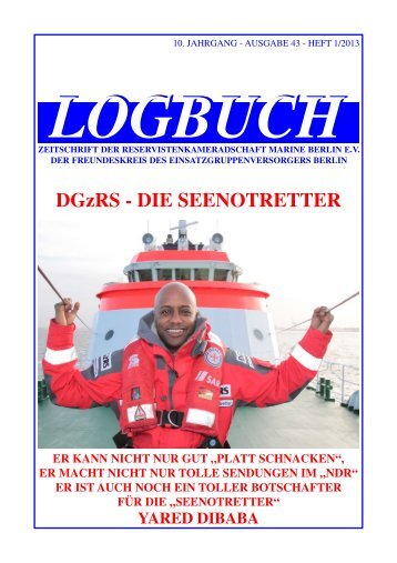 Logbuch 2013 01 - bei der Reservistenkameradschaft Marine Berlin