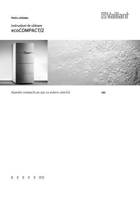 ecoCOMPACT Manual de utilizare.pdf - Vaillant