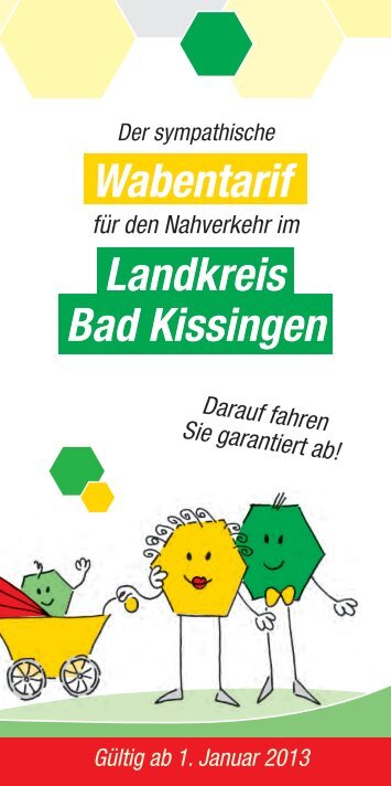 Bad Kissingen Wabentarif Landkreis - Landkreis Bad Kissingen