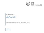 eibPort V3 - SmartHome Initiative Deutschland