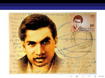 I beg to introduce myself - Indian Statistical Institute