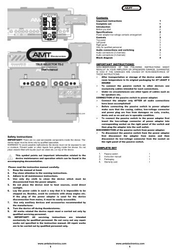 ENG-TS-2-manual - AMT Electronics