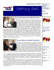 TCG Newsletter January 2005.pdf - The Columbia Group
