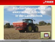 Elektrischer Steuerblock - Agritechnica