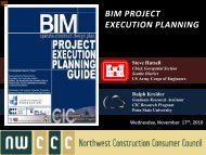 BIM PROJECT EXECUTION PLANNING - NWCCC