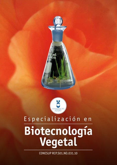 BiotecnologÃ­a Vegetal - Universidad del Azuay