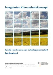 Integriertes Klimaschutzkonzept für die ... - Gemeinde Bromskirchen