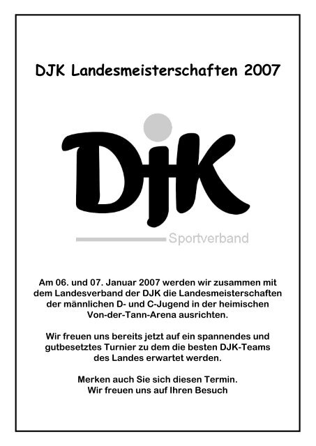 DJK Styrum 06 - Saisonheft 2006/2007