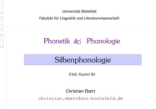 Silbenphonologie