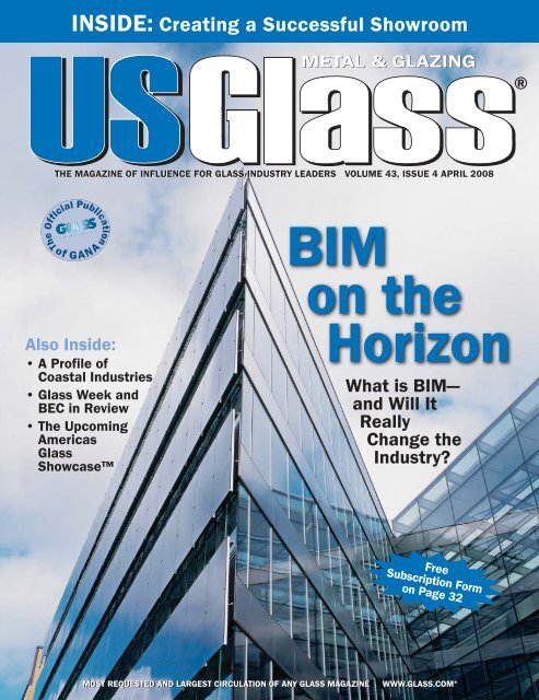 US Glass - April 2008 - USGlass Magazine