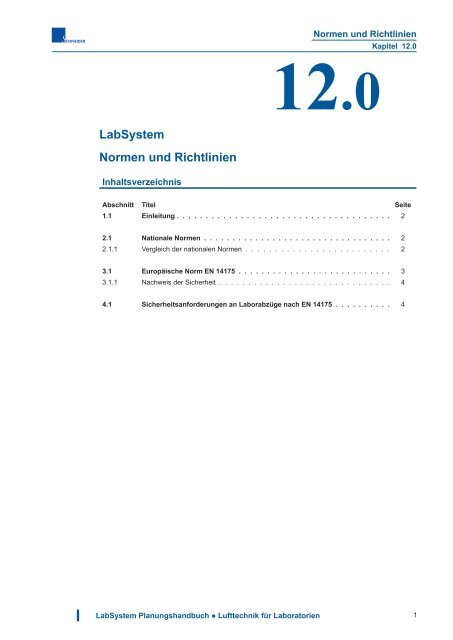12.0 Normen und Richtlinien - Schneider Elektronik GmbH