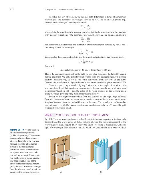 Young S Double Slit Experiment