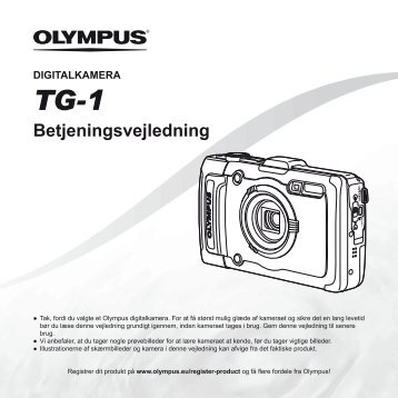Betjeningsvejledning TG-1 - Olympus