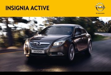 Opel Insignia ACTIVE | Wersja specjalna ACTIVE | Opel Polska