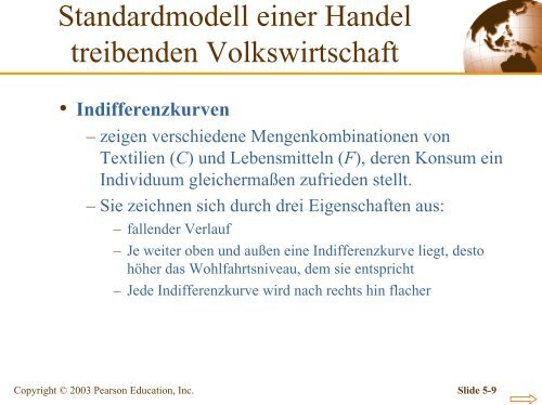 Kapitel 5 Das Standardmodell des Handels