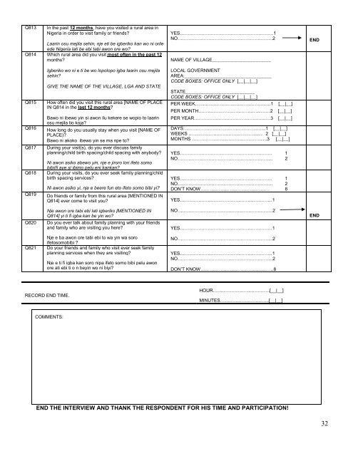 questionnaire no: [__|__|__|__|__|__|__|__|__] - Measurement ...