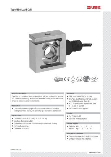 Type UB6 Load Cell