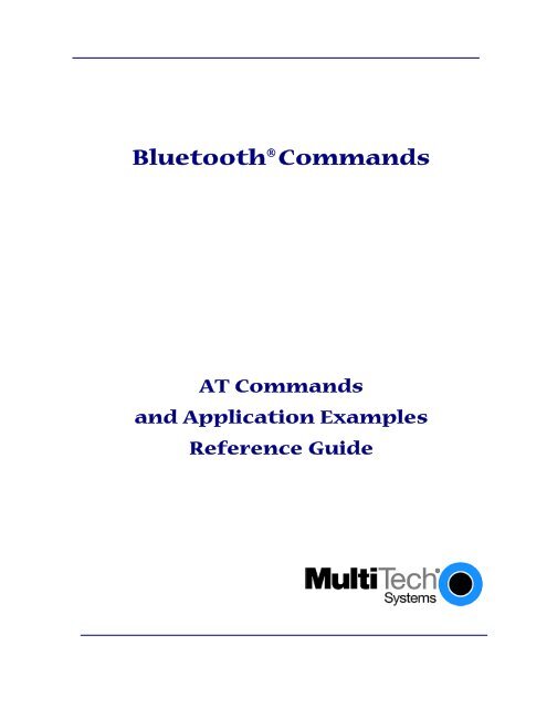 Bluetooth Commands - wless.ru