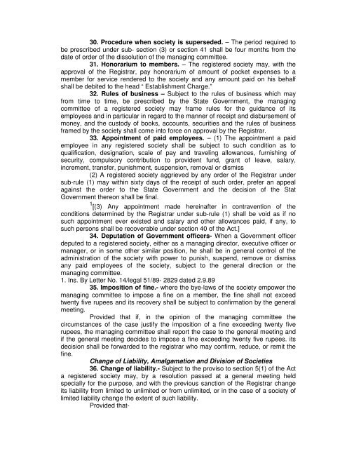 Bihar Cooperative Societies Rules, 1959 - Cooperative Department ...