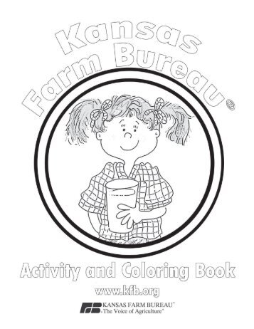 Kailey's Activity & Coloring Book - Kansas Farm Bureau