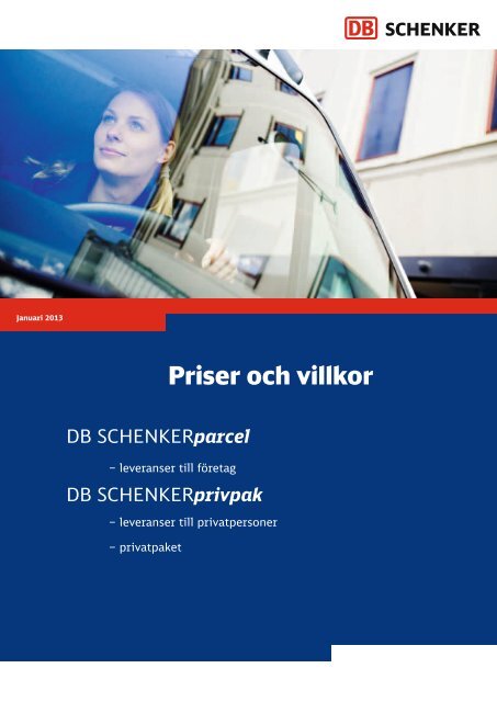 Priser och villkor - Schenker