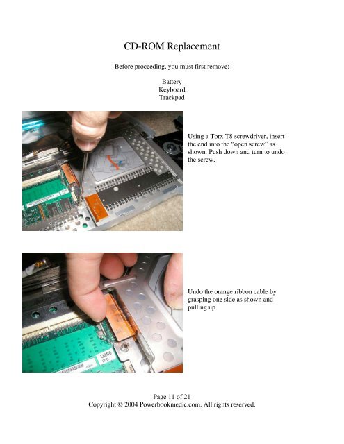 Apple Clamshell iBook Repair Manual - Powerbook Medic