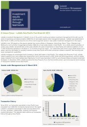 Presentation title here - LaSalle Investment Management