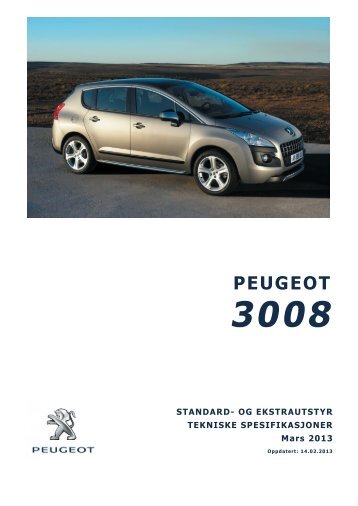 Last ned pdf - Peugeot