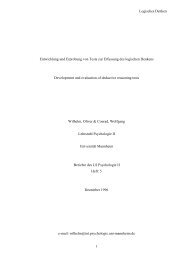 download pdf - Psychologie - UniversitÃ¤t Mannheim